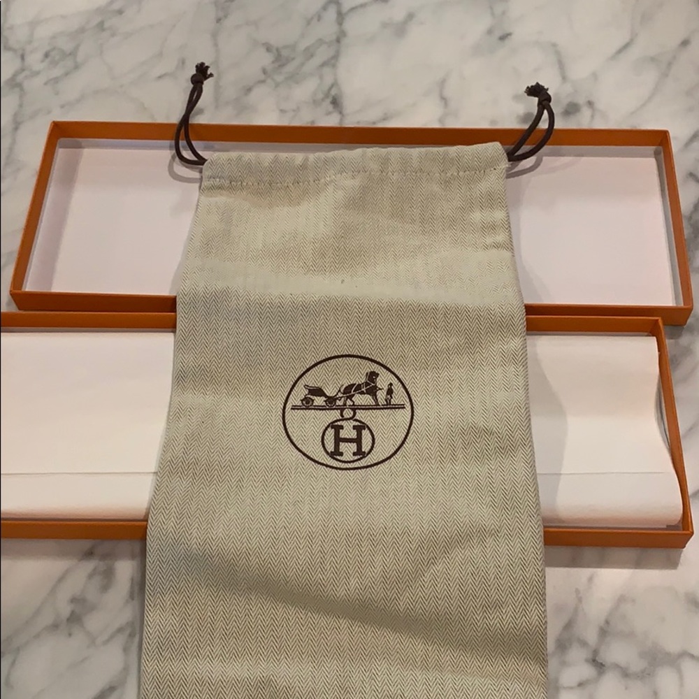 Hermes Authentic gift box with dust bag